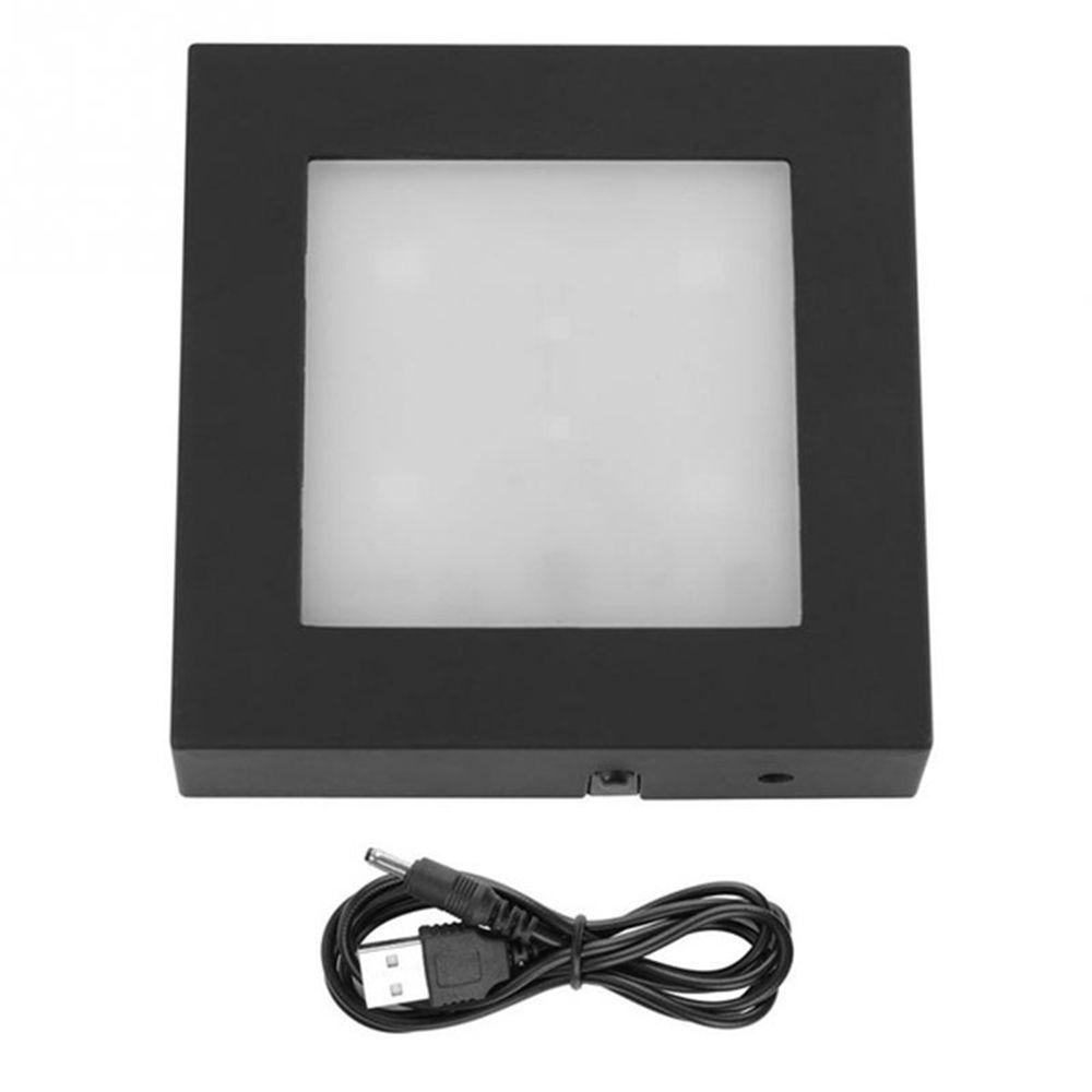 Đế Đèn LED Trưng Bày Bằng Thủy Tinh Dùng Pin Giá Đỡ