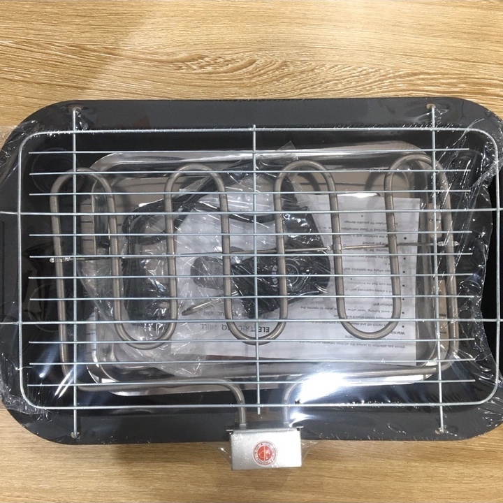 Bếp nướng điện công suất 2000W, bếp nướng không khói phong cách Hàn Quốc BBQ tiết kiệm điện năng vệ sinh an toàn Angola