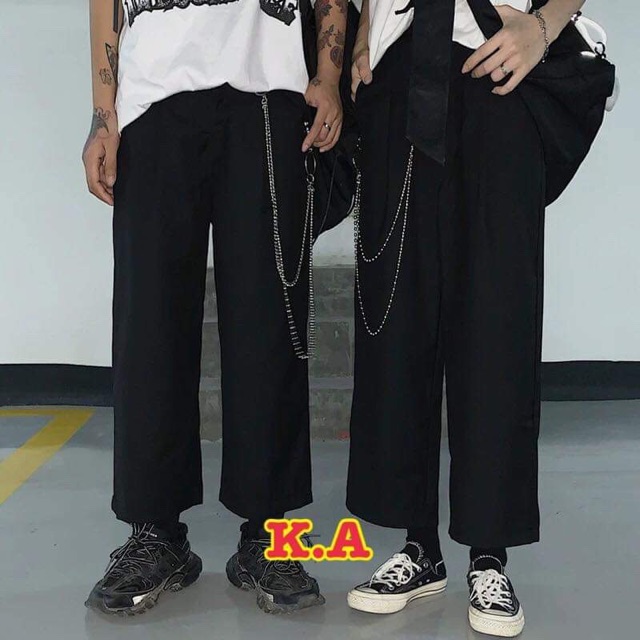 [ Mã FAMAYWA giảm 10K đơn 50K] KA12 Quần ống rộng chun xích | BigBuy360 - bigbuy360.vn