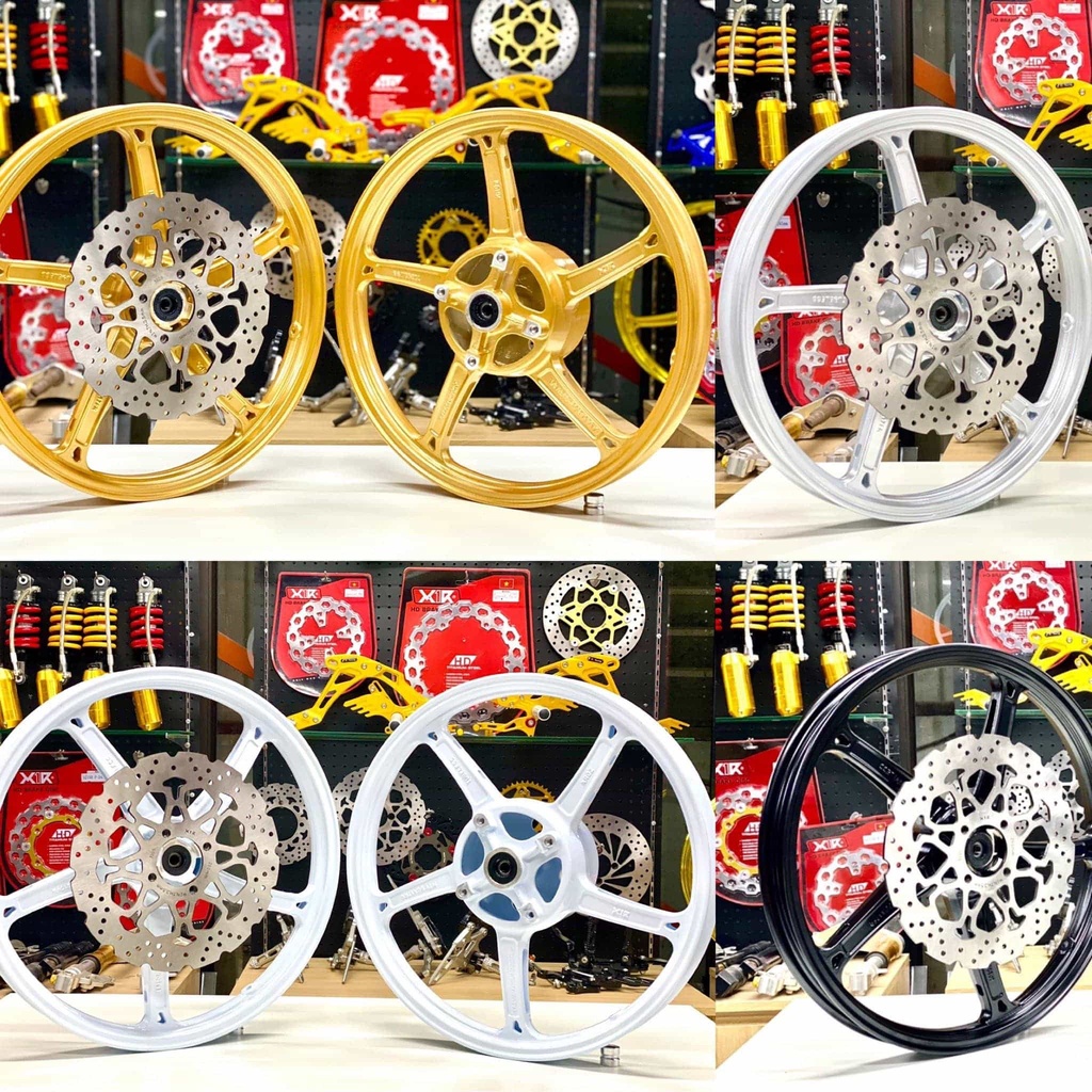 Mâm X1R Winner,Winner X 5 cây kiểu OZ 1.6x17-1.6x17 có tặng đĩa Dochoixe