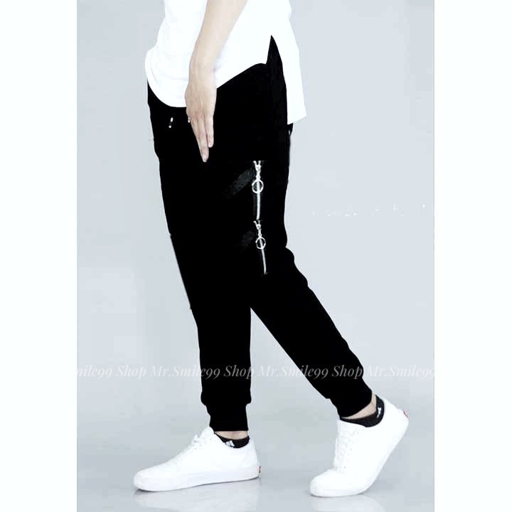 QUẦN JOGGER PHỐI 4 DÂY KÉO