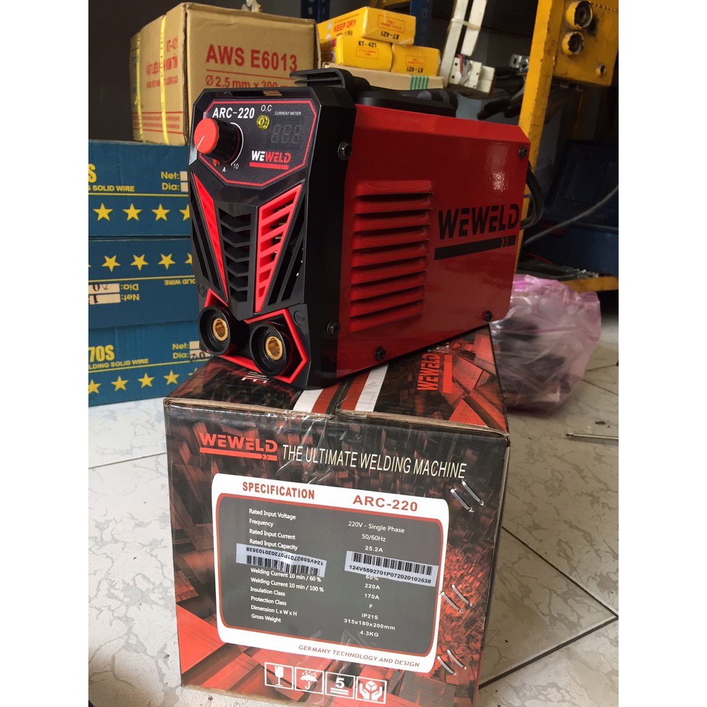 Máy hàn que siêu mini Weweld