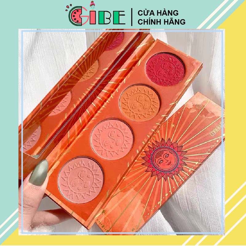 Bảng phấn má ông mặt trời Coolbarbie nội địa Trung lì lên màu chuẩn
