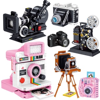 Gạch mini - Mô hình lắp ghép máy ảnh chụp hình và máy quay phim - 00844/45/46/47/48 00904/05/06/07/08/09