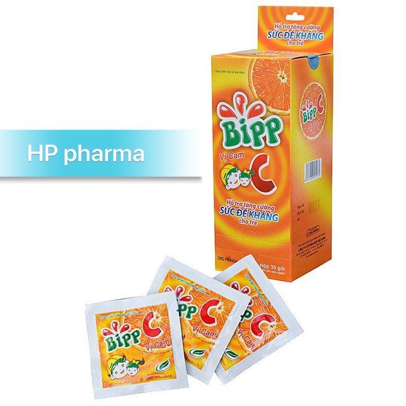 Kẹo Bipp C vị cam