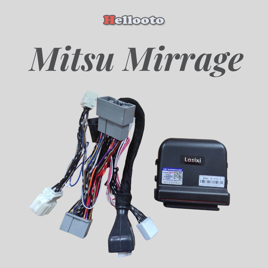 Tự Động Lên Xuống Kính Xe Mitsu Mirage /  Attrage hãng Lasixi (tặng kèm thanh cậy nhựa)