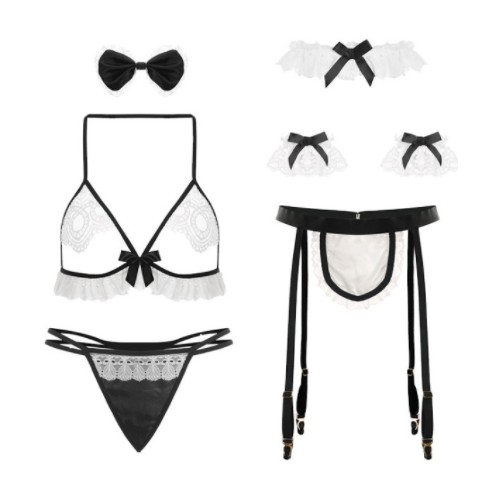 Cosplay Hầu Gái, Đồ Ngủ Hóa Trang Người Hầu Sexy Quyến Rũ Gợi Cảm Khiêu Gợi L302 | BigBuy360 - bigbuy360.vn