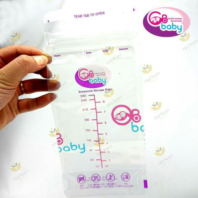 TÚI TRỮ SỮA GB BABY (50 TÚI)