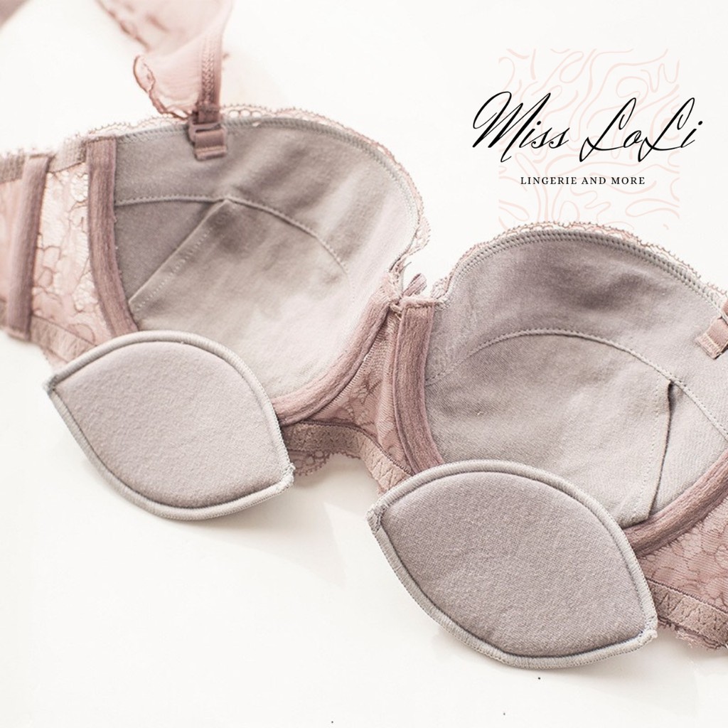 Bộ Đồ Lót Nữ LOLI002 Cenka Nơ Ren Bèo, Áo Lót Nữ Có Gọng Mút 2cm, Áo Bra Cao Cấp | BigBuy360 - bigbuy360.vn