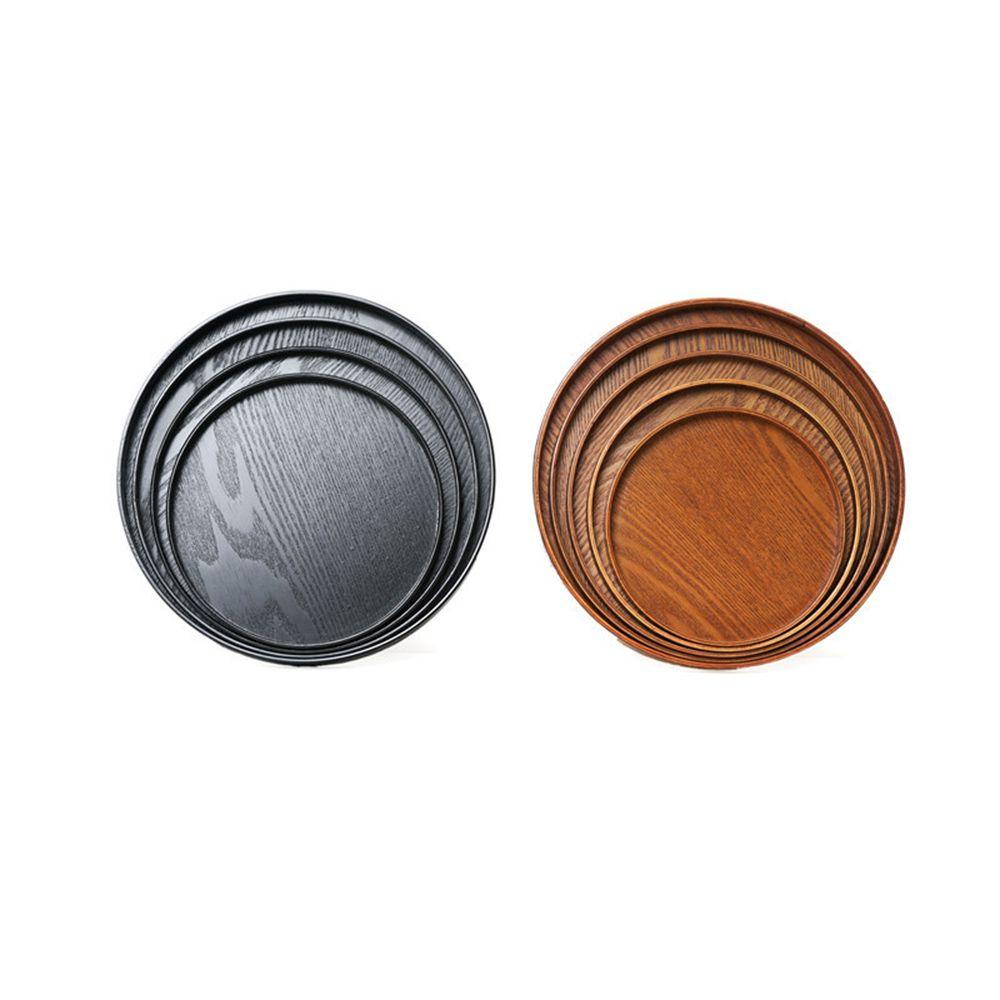 Khay Trà / Cà Phê Bằng Gỗ 21cm / 24cm / 27cm / 30cm Phong Cách Truyền Thống Trung Hoa