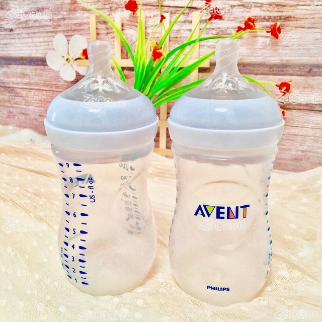 [HÀNG CÔNG TY] HỘP 2 BÌNH SỮA PHILIP AVENT 125ML, 260ML