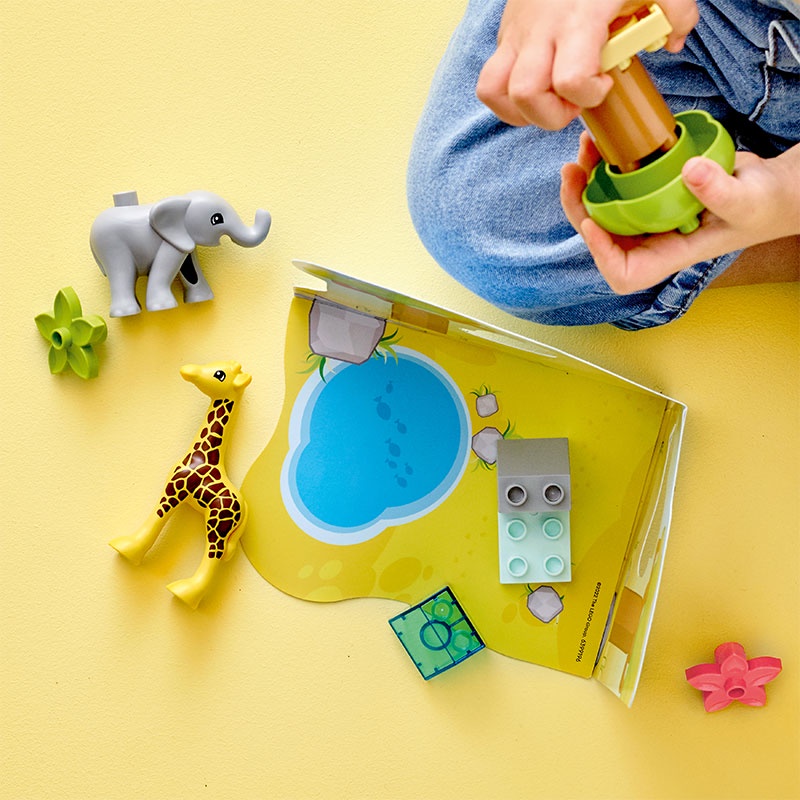 Đồ Chơi LEGO Khám Phá Thế Giới Động Vật Châu Phi 10971 (10 chi tiết)