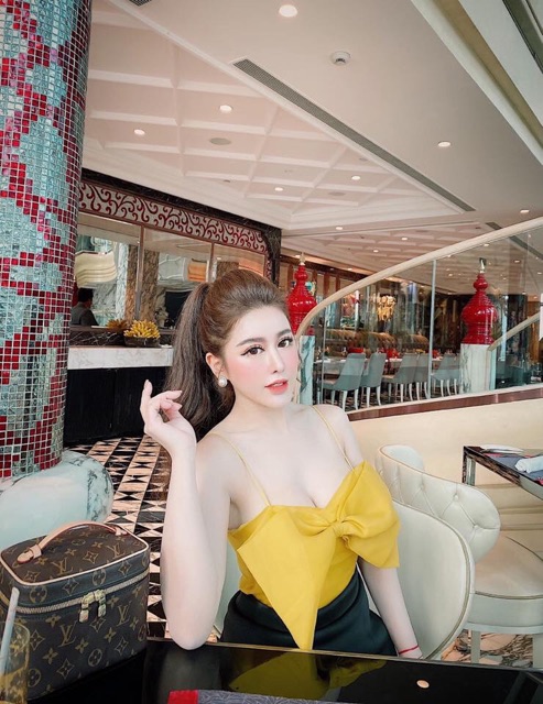 SET ÁO NƠ NGỰC + QUẦN VÁY #155k