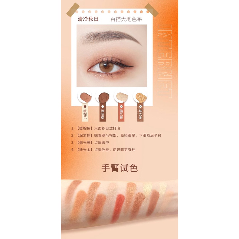 [Hàng mới về] Bảng Phấn Mắt Insiti 12 Màu Lì Lâu Trôi Chống Thấm Nước | BigBuy360 - bigbuy360.vn