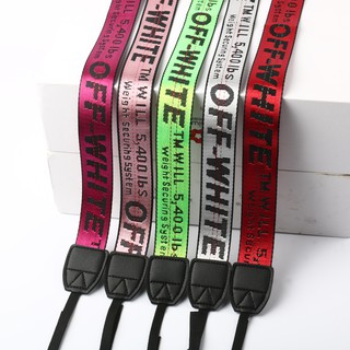 Dây đeo máy ảnh thời trang OFF-WHITE