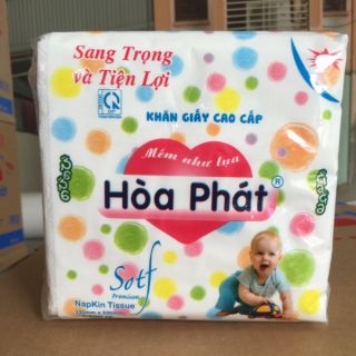 GIẤY ĂN VUÔNG HOÀ PHÁT 100 TỜ