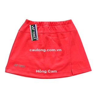 Váy cầu lông yonex 668 hồng cam