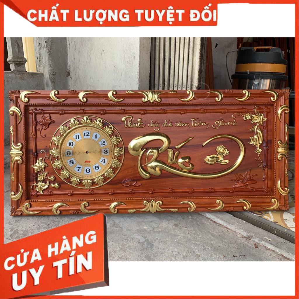 [ HÀNG CAO CẤP ] Tranh đồng hồ treo tường gỗ hương dát vàng đục CNC- BẢO HÀNH 1 ĐỔI 1 - HOÀN TIỀN NẾU SAI SẢN PHẨM