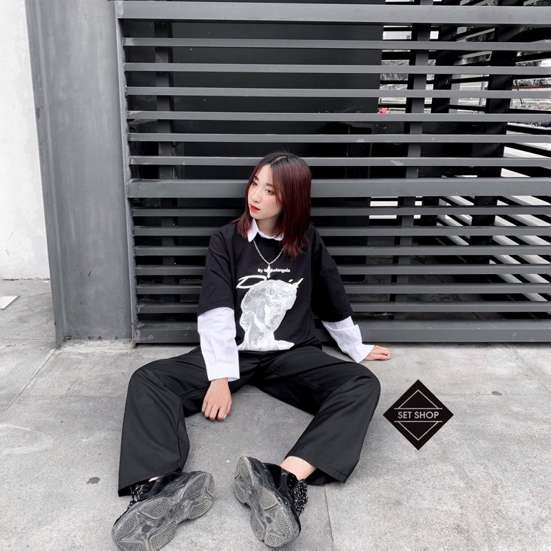 Áo pull David unisex form rộng