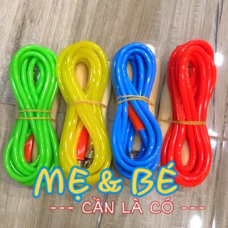 Dây Nhảy, Dây Thể Dục Cán Gỗ Lò Xo 2m