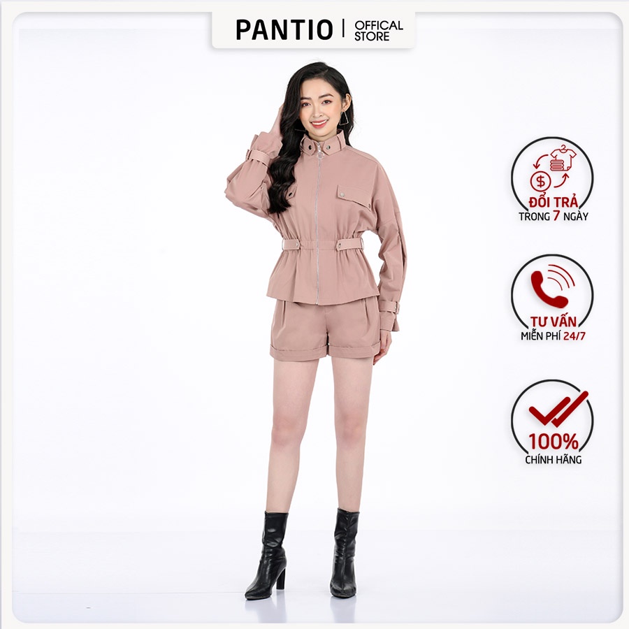 Quần short chất liệu kaki dáng suống BQN92393- PANTIO