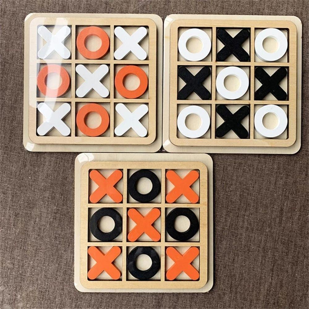 Bộ Trò Chơi TAYLOR1 Tic Tac Bằng Gỗ Cho Bé Học Mẫu Giáo