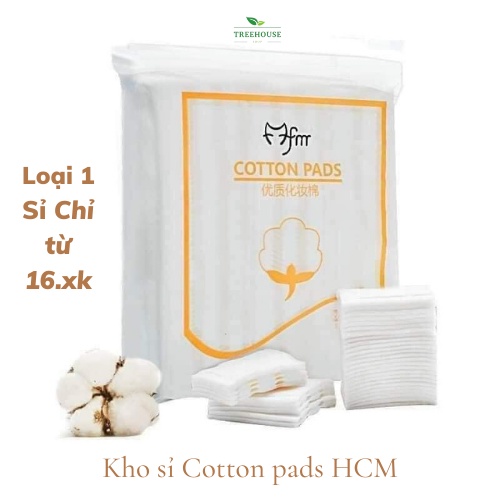 Bông tẩy trang cotton pads 3 lớp túi zip 222 miếng - Bông Lameila 222 miếng mẫu mới túi rút tẩy trang da mặt