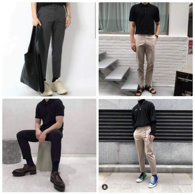 Quần Baggy (đen,xám,tan)