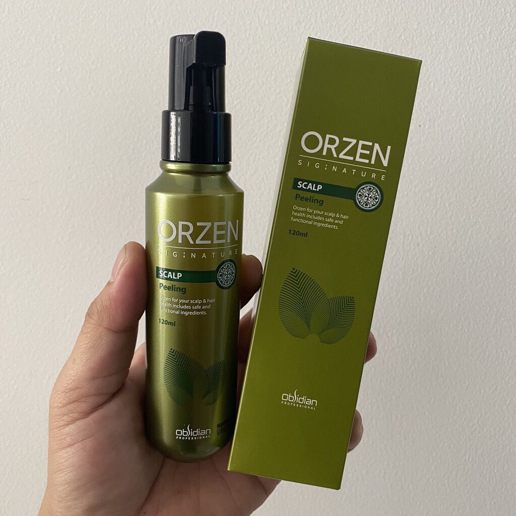 [Chính Hãng]👉🎁Tẩy tế bào da đầu chết scalp peeling ORZEN Obsidian Professional 120ml
