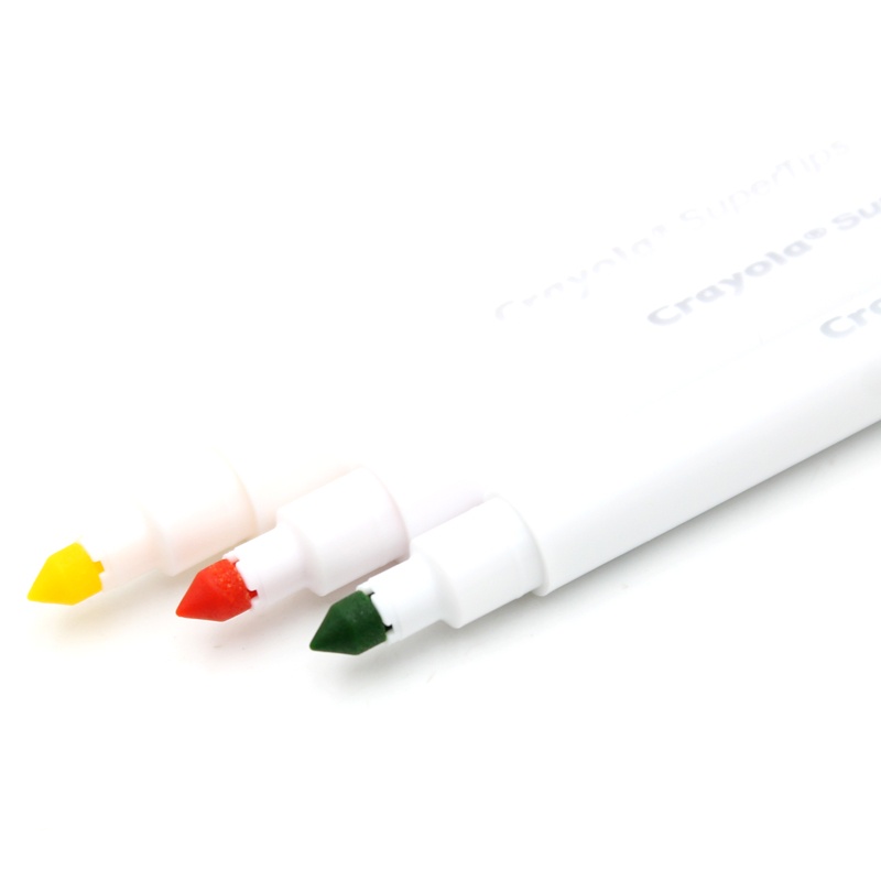 Hộp 10 Bút Lông Màu Super Tips Washable Markers - Crayola 588610