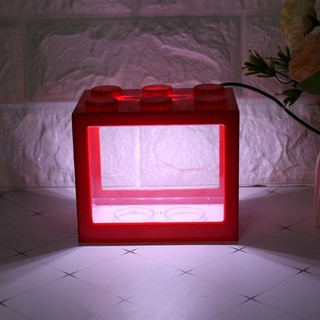 Bể Cá Mini Có Đèn Led Thiết Kế Độc Đáo