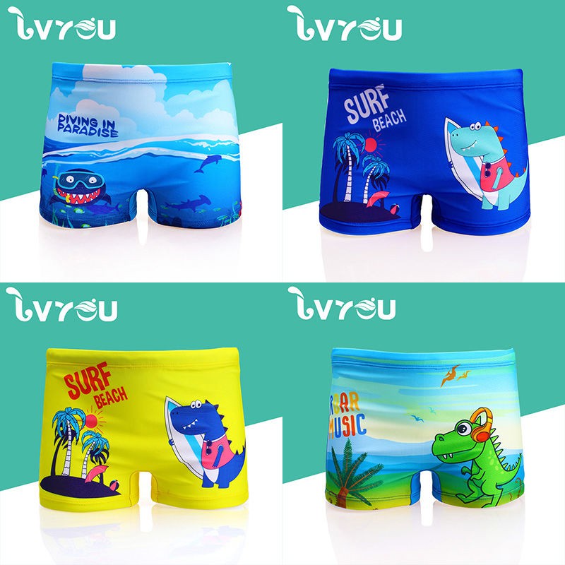 Bộ Đồ Bơi In Hình Dễ Thương Cho Bé Trai | BigBuy360 - bigbuy360.vn
