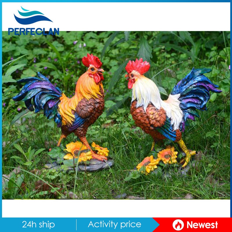 [Perfeclan] Tượng Điêu Khắc Gấu Nâu 9 Inch Trang Trí Sân Vườn Ngoài Trời