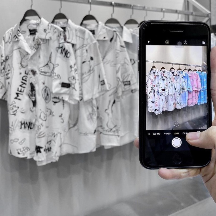 Áo Sơmi Họa Tiết Child Paint MENDE Fulltag áo sơ mi Nam nữ Chất lụa | BigBuy360 - bigbuy360.vn