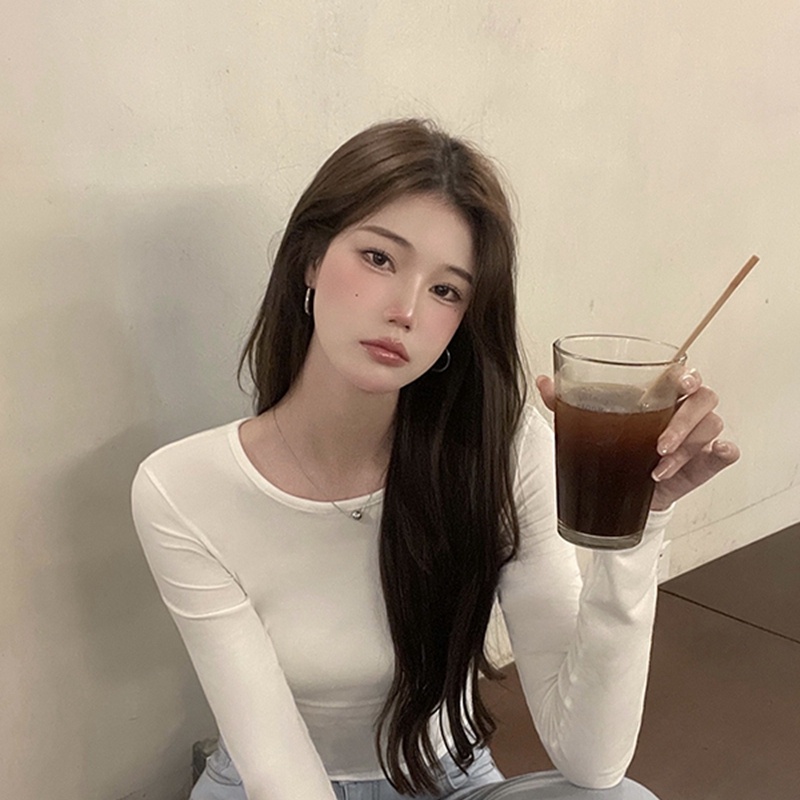 Áo Thun Lửng Tay Dài Hở Lưng Quyến Rũ Dành Cho Nữ