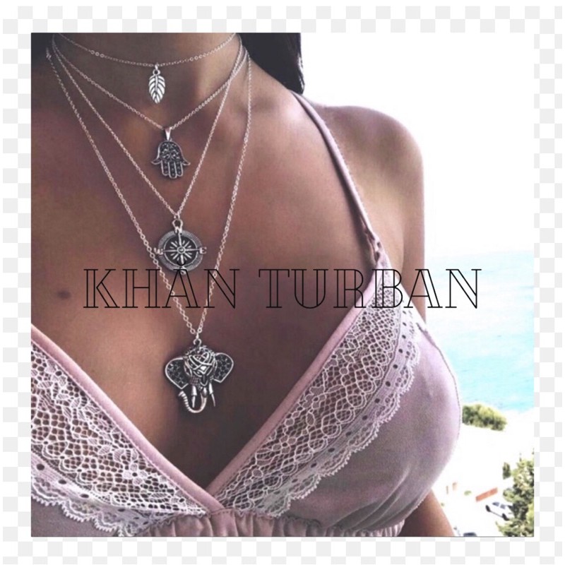 Set vòng cổ bohemian Vòng cổ âu mỹ