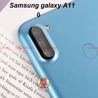 Cường lực camera samsung galaxy a11 - cường lực 9H trong suốt - nano dẻo 3 lớp - siêu bền