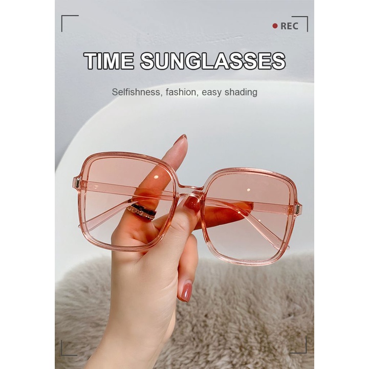Gradient Thời trang Khung vuông kính mát dành cho nam giới và phụ nữ