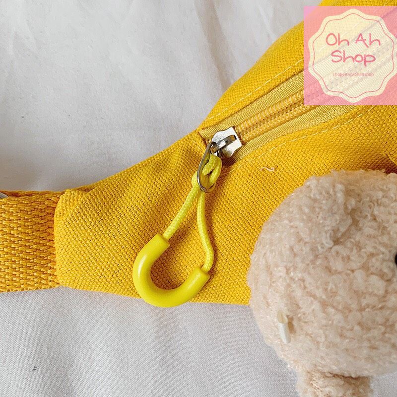 🍓 Túi Đeo Chéo Gấu Hot Trend 2020 Túi Bao Tử Gấu Túi Ulzzang Cực Dễ Thương