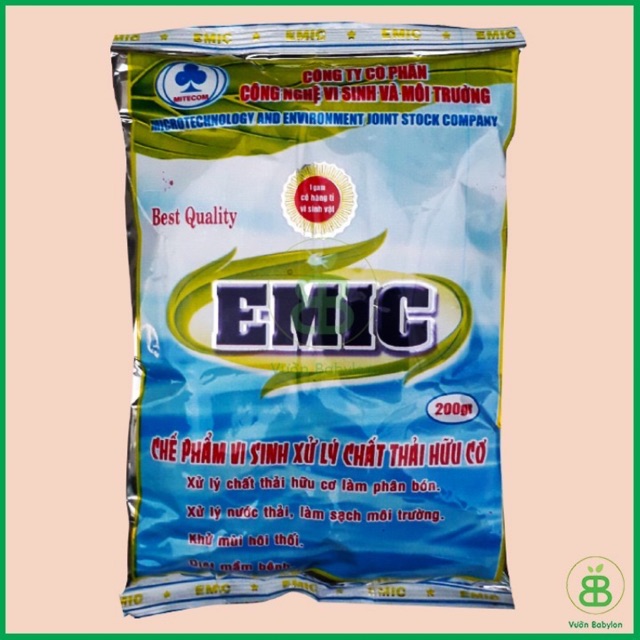 CHẾ PHẨM EM Ủ PHÂN CÁ - EMIC