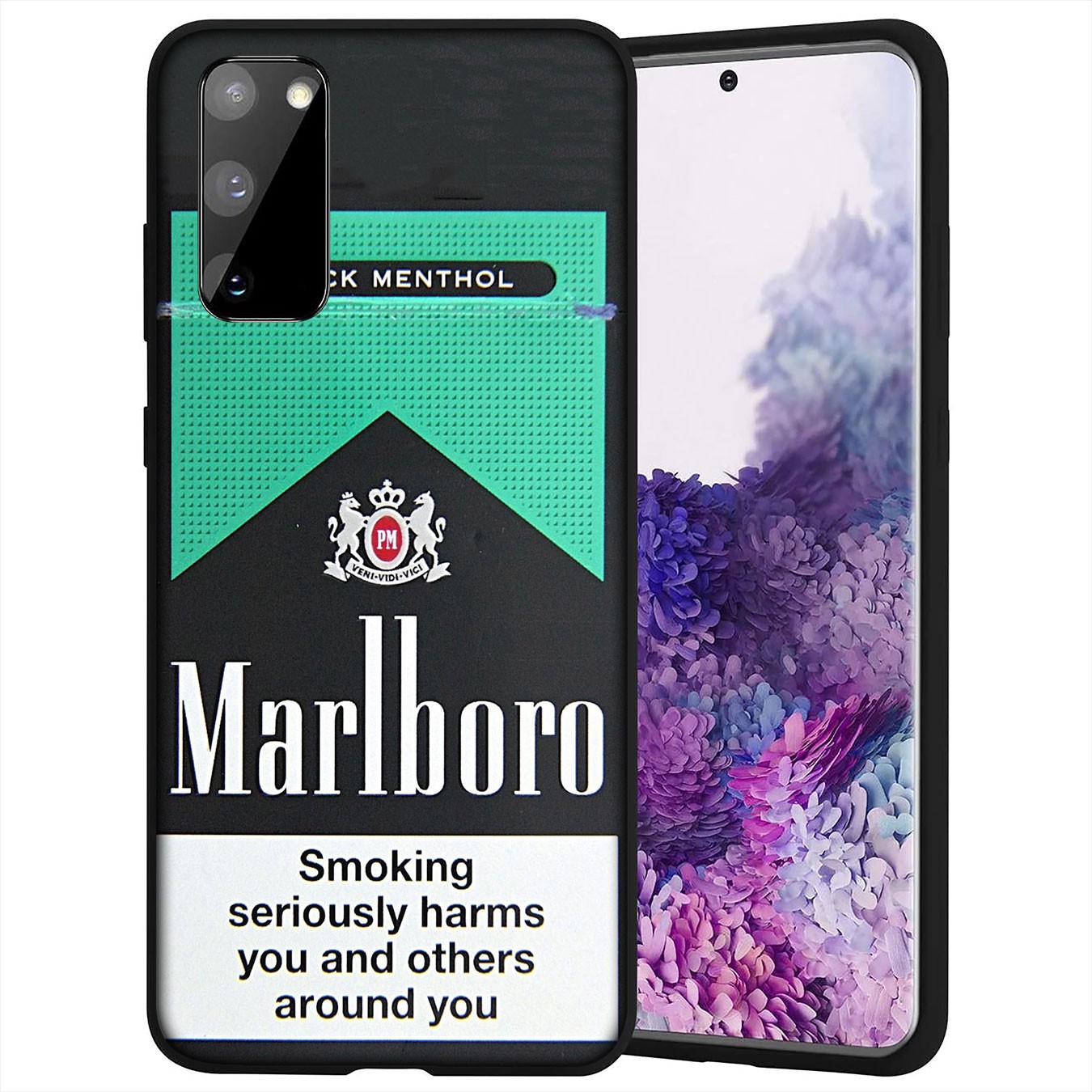 Samsung Galaxy A9 A8 A7 A6 Plus J8 2018 + A21S A70 M20 A6+ A8+ 6Plus Casing Soft Silicone H68 marlboro logo Phone Case