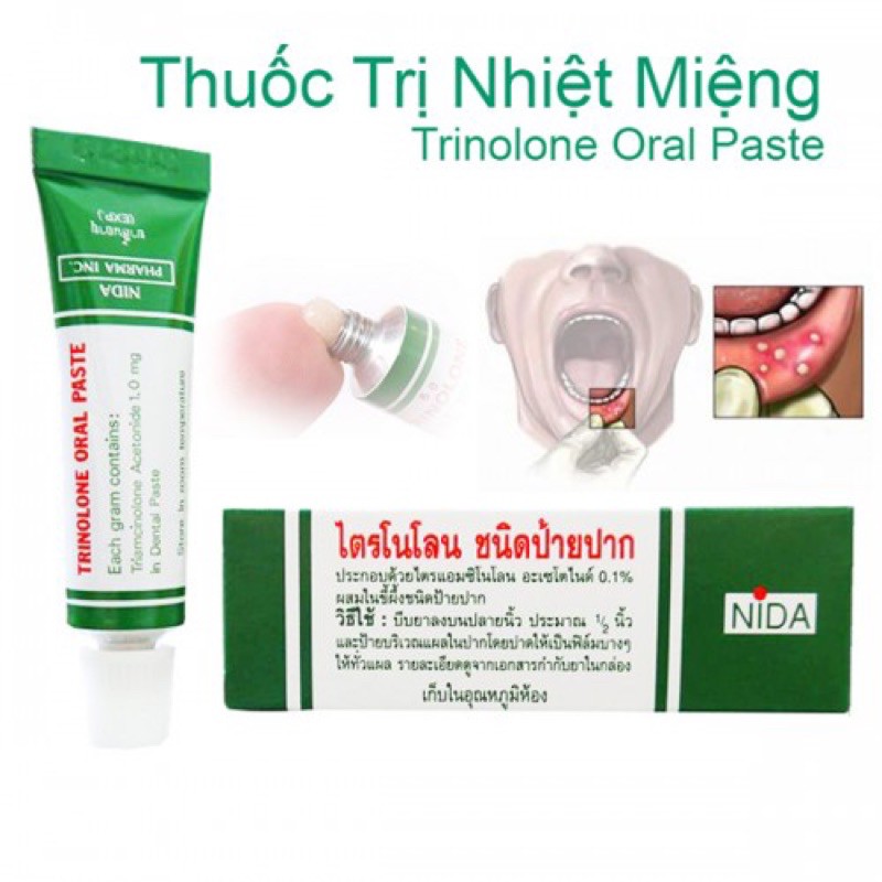 [ HCM SỈ ] Kem nhiệt miệng NIDA ThaiLand chính hãng