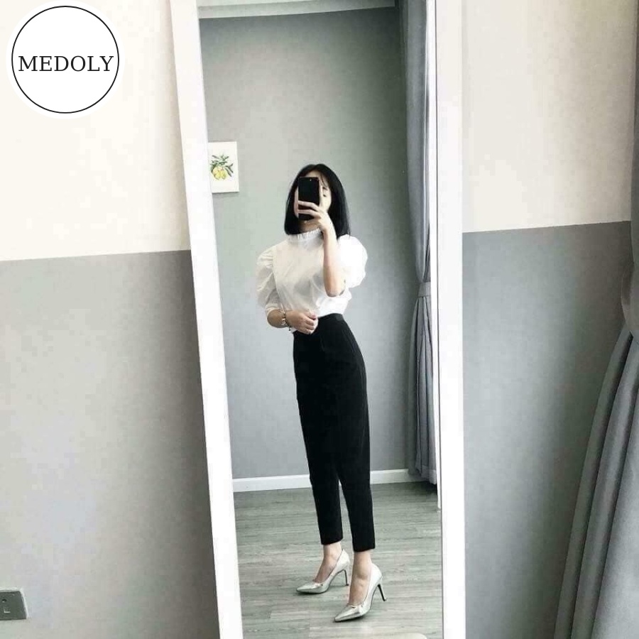 Quần Tây Nử  Tuyết Mưa Cạp Lưng Thun | BigBuy360 - bigbuy360.vn