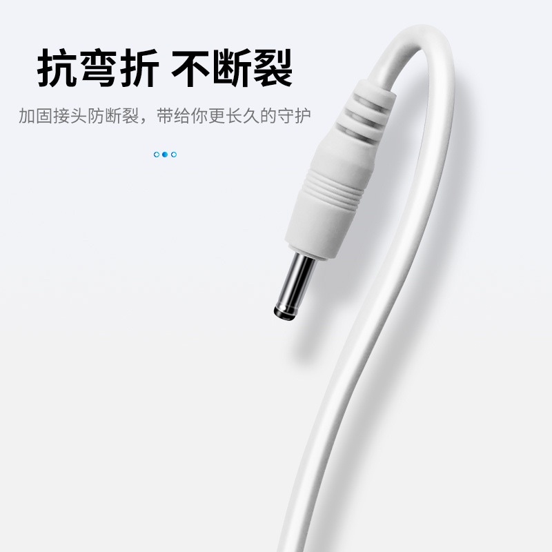 Dây cáp sạc Micro USB 3.5 mm DC3.5*1.5mm dài 80cm DC5.5*2.1mm dài 100cm đầu tròn thông dụng cho loa, đèn pin máy sassage