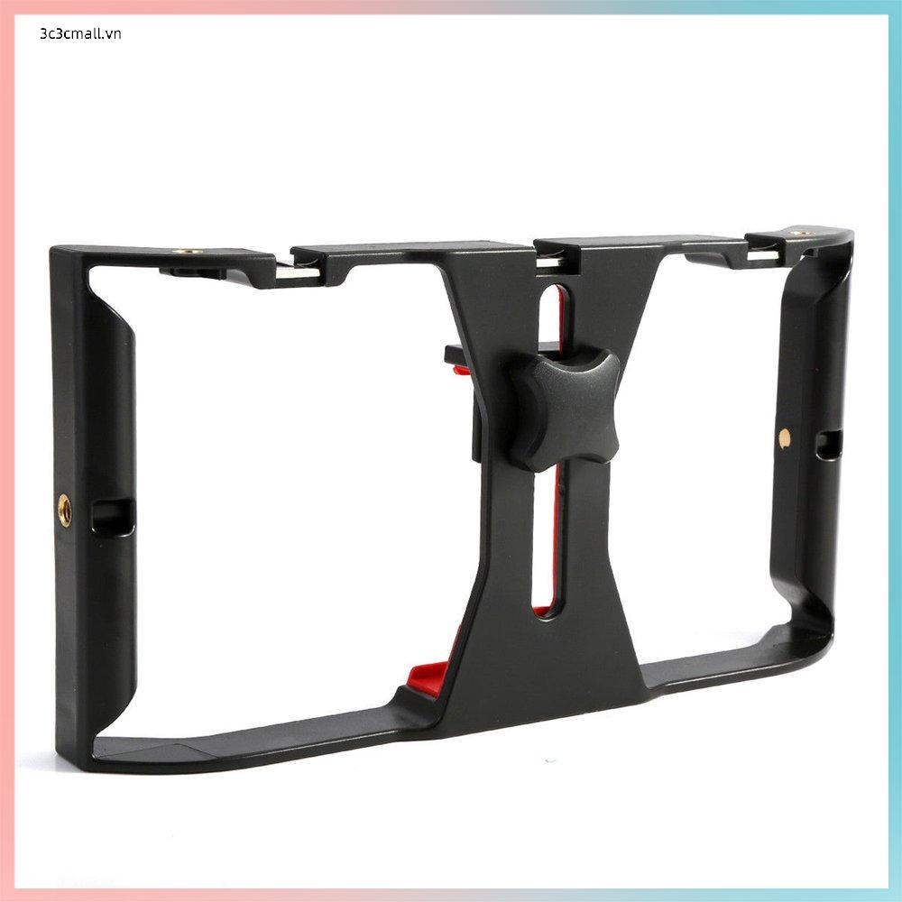 ⚡chất lượng cao⚡Video Camera Cage Stabilizer Film Making Rig For Smart Phone Video Rig Bracket | BigBuy360 - bigbuy360.vn