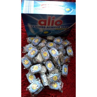 Viên Rửa Bát Alio 40 viên dùng cho máy rửa bát (bột rửa bát ,muối rửa bát)