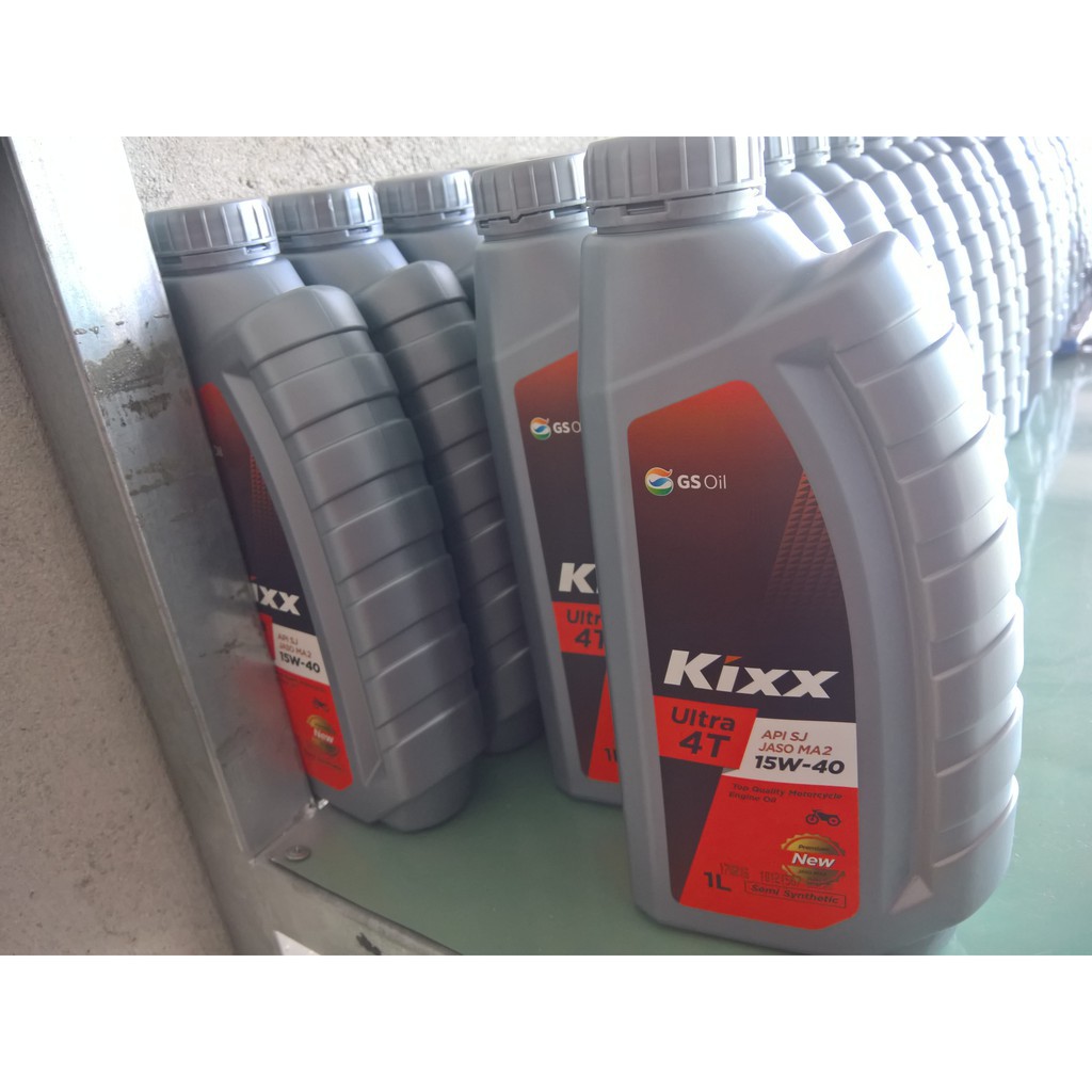 Dầu nhớt KIXX ULTRA 4T 15W40 SJ Nhớt xe máy 4 thì 800ml