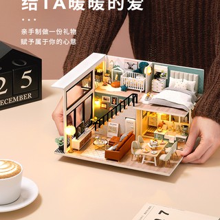 [NHÀ MÔ HÌNH BÚP BÊ DIY] BỘ COMFORTABLE LIFE