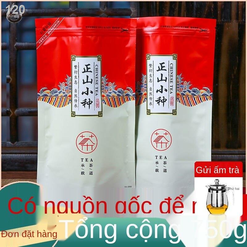 【bán chạy】[Mua một catty được tặng nửa catty] Trà đen Lapsang Souchong thơm Wuyishan Gan Jiaoqing 500 / 250g