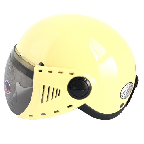 Mũ bảo hiểm nửa đầu có kính cao cấp - GRS A08K - tùy chọn màu - mũ dành cho người đầu nhỏ hoặc học sinh trung học